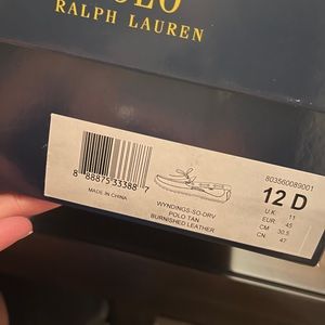 Polo Ralph Lauren Tan Loafers
